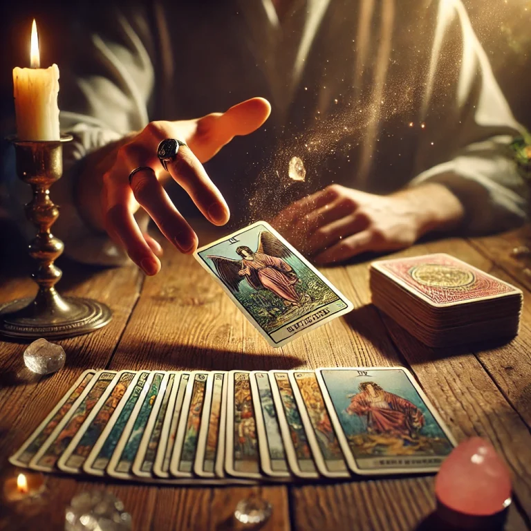 Qué Hacer si una Carta del Tarot Salta Mientras se Baraja